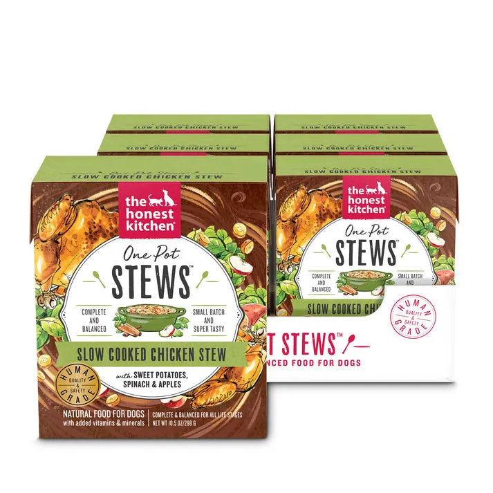 The Honest Kitchen One Pot Stew Chicken Sweet Potato Spinach Apple for Dogs