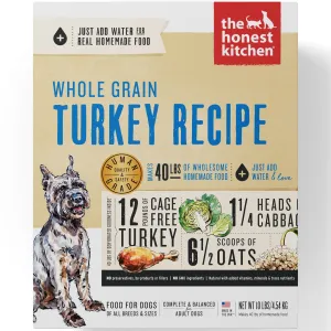 The Honest Kitchen Whole Grain Turkey Dog Food