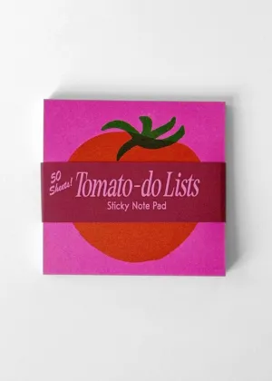 Tomato-Do Sticky Notes