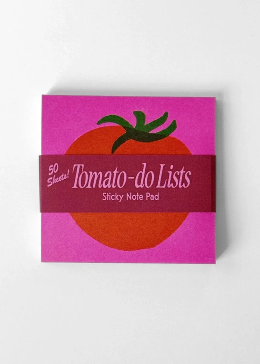 Tomato-Do Sticky Notes