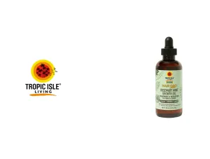TROPIC ISLE LIVING HAIR GRO ROSEMARY MINT GROWTH OIL 4oz
