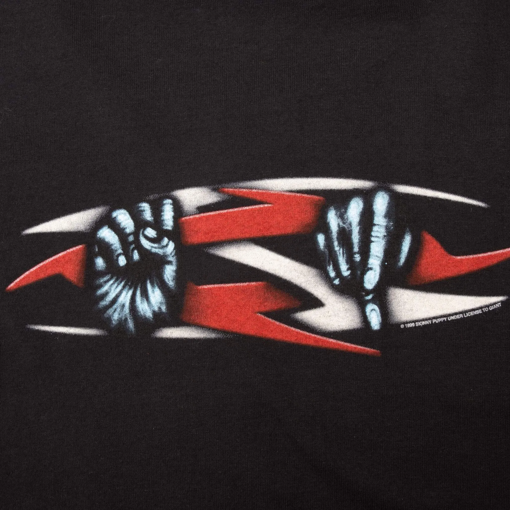 VINTAGE SKINNY PUPPY 1999 TEE SHIRT XL DEADSTOCK