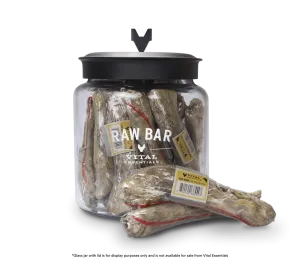 Vital Essentials Raw Bar Freeze-Dried Duck Neck Dog Treats