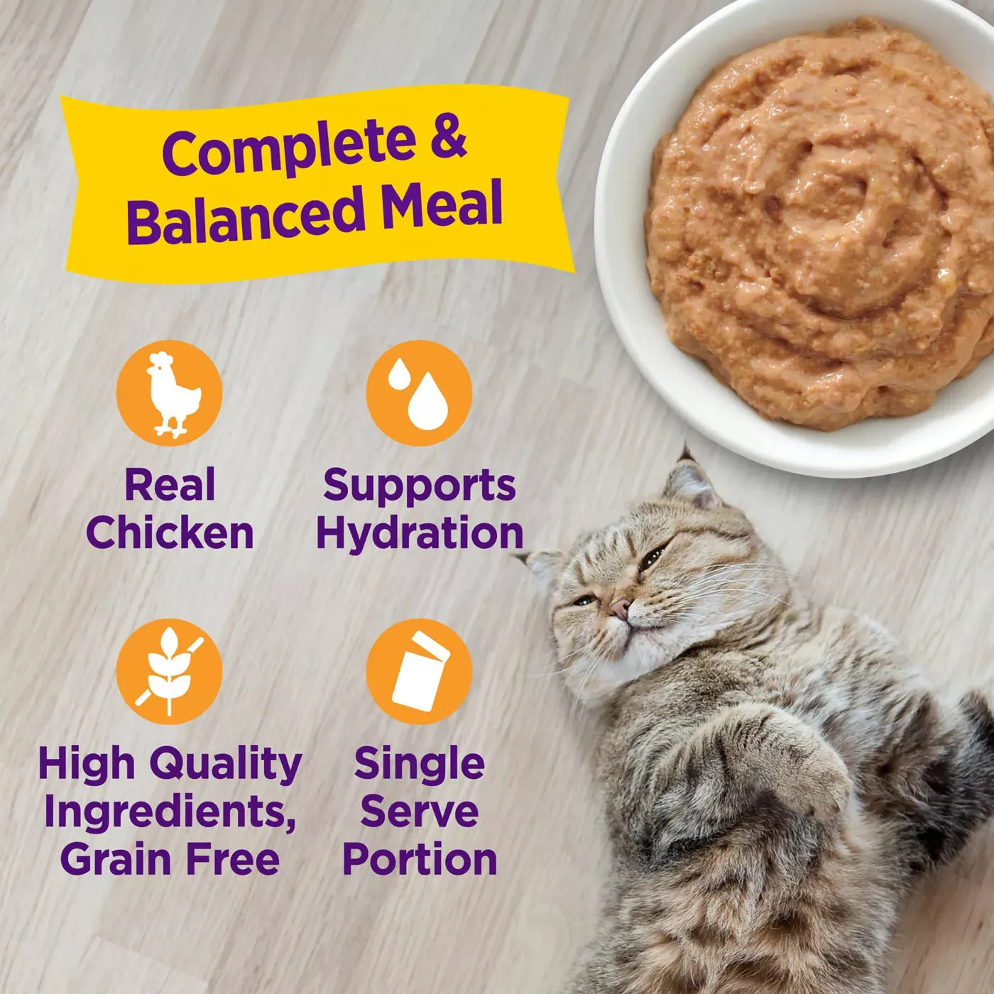Wellness Appetizing Entrees Mouse Chicken Wet Cat Food Pouch