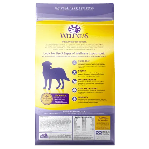 Wellness Complete Health Natural Healthy Weight Chicken and Peas Recipe Dry Dog Food