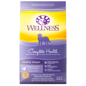 Wellness Complete Health Natural Healthy Weight Chicken and Peas Recipe Dry Dog Food