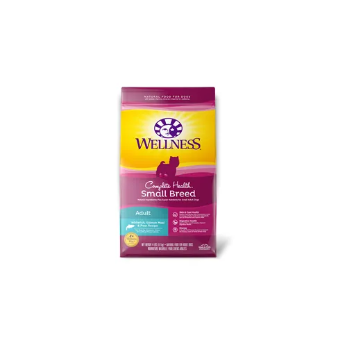 Wellness Complete Health Small Breed Adult Whitefish, Salmon Meal & Peas Recipe Dry Dog Food