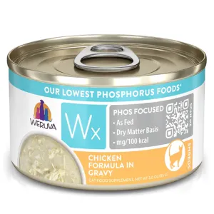 Weruva Wx Phos Focused Chicken in Gravy 3 oz