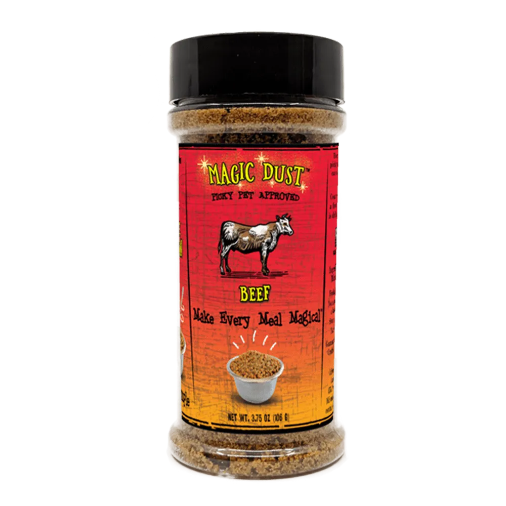 Wild Meadow Farms Magic Dust Beef Topper for Dogs and Cats