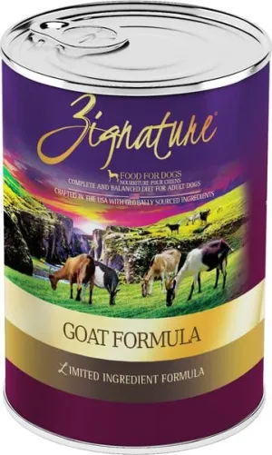 Zignature Limited Ingredient Diet Grain Free Goat Recipe Canned Dog Food