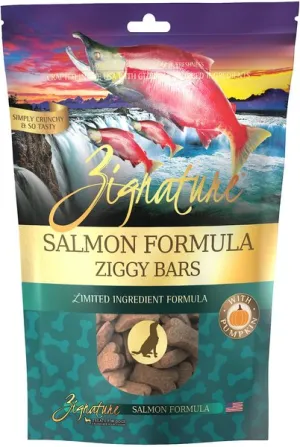 Zignature Ziggy Bars Salmon Formula Dog Treats