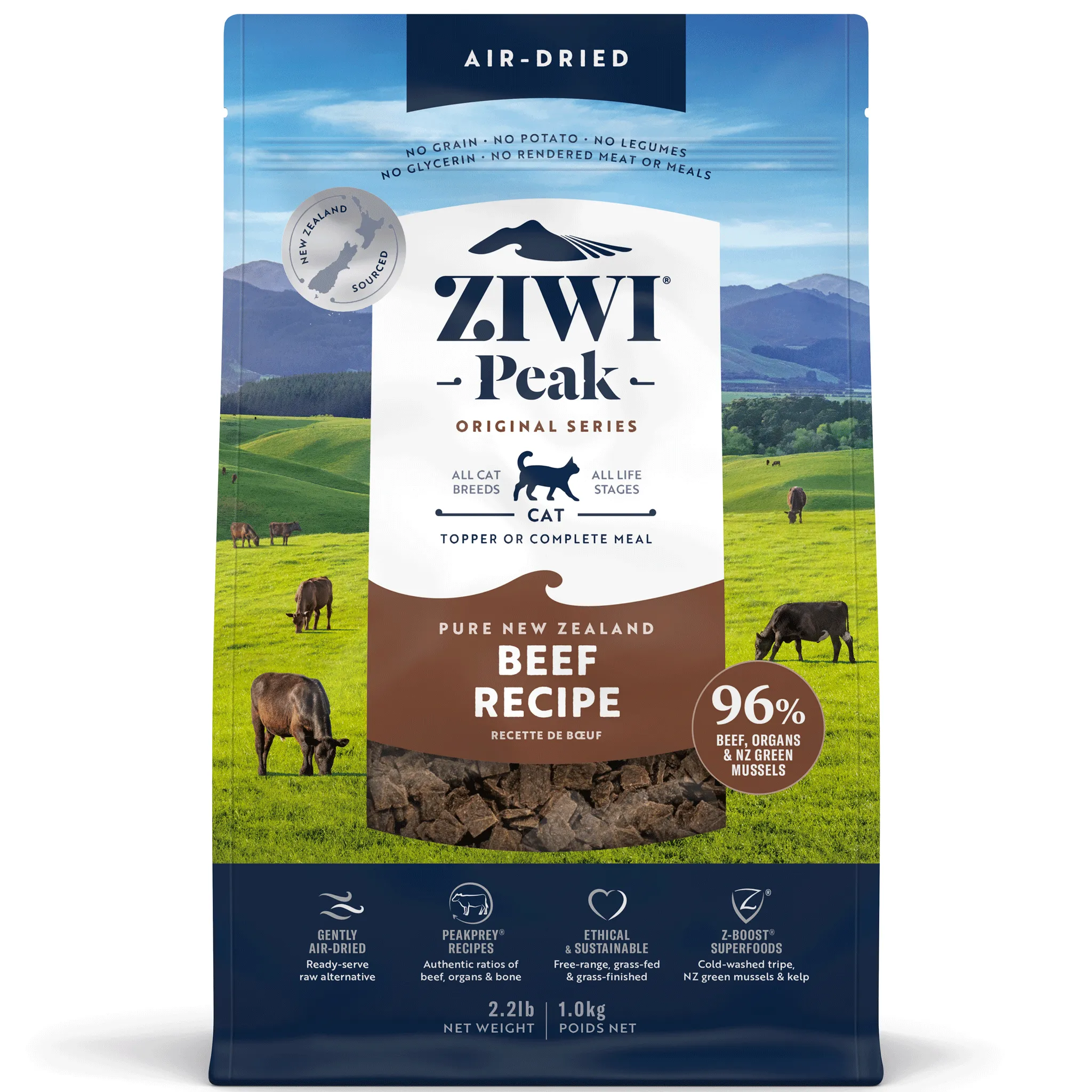 Ziwi Air-Dried Beef Cat Food