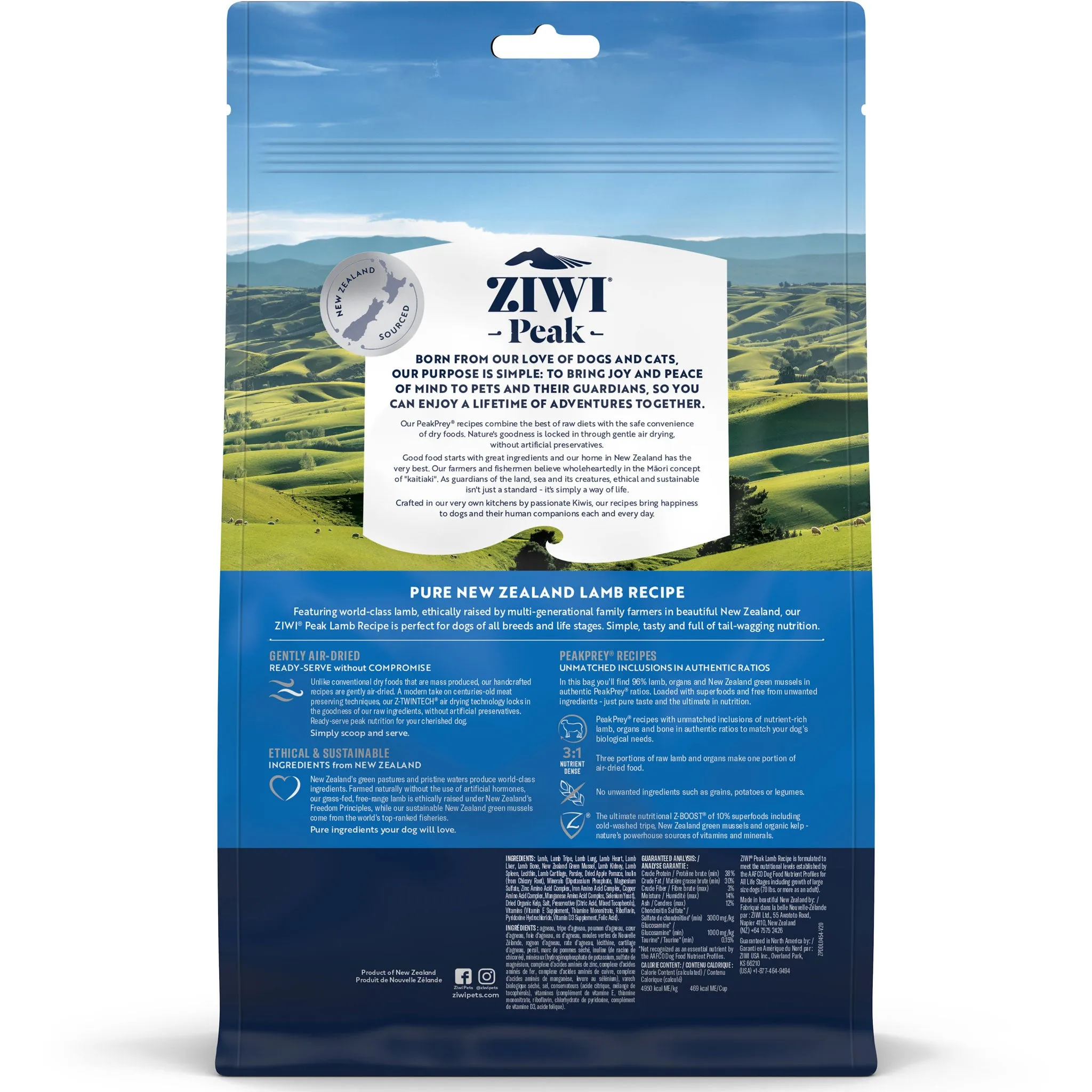 ZIWI Air-Dried Lamb Dog Food