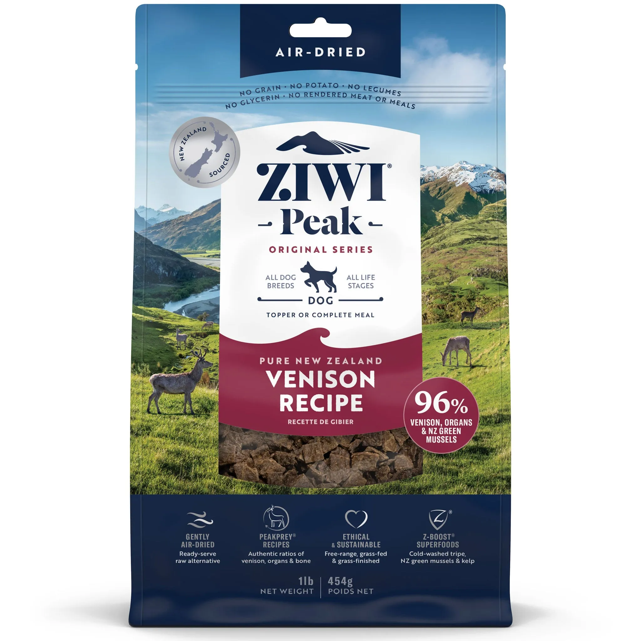ZIWI Air-Dried Venison Dog Food