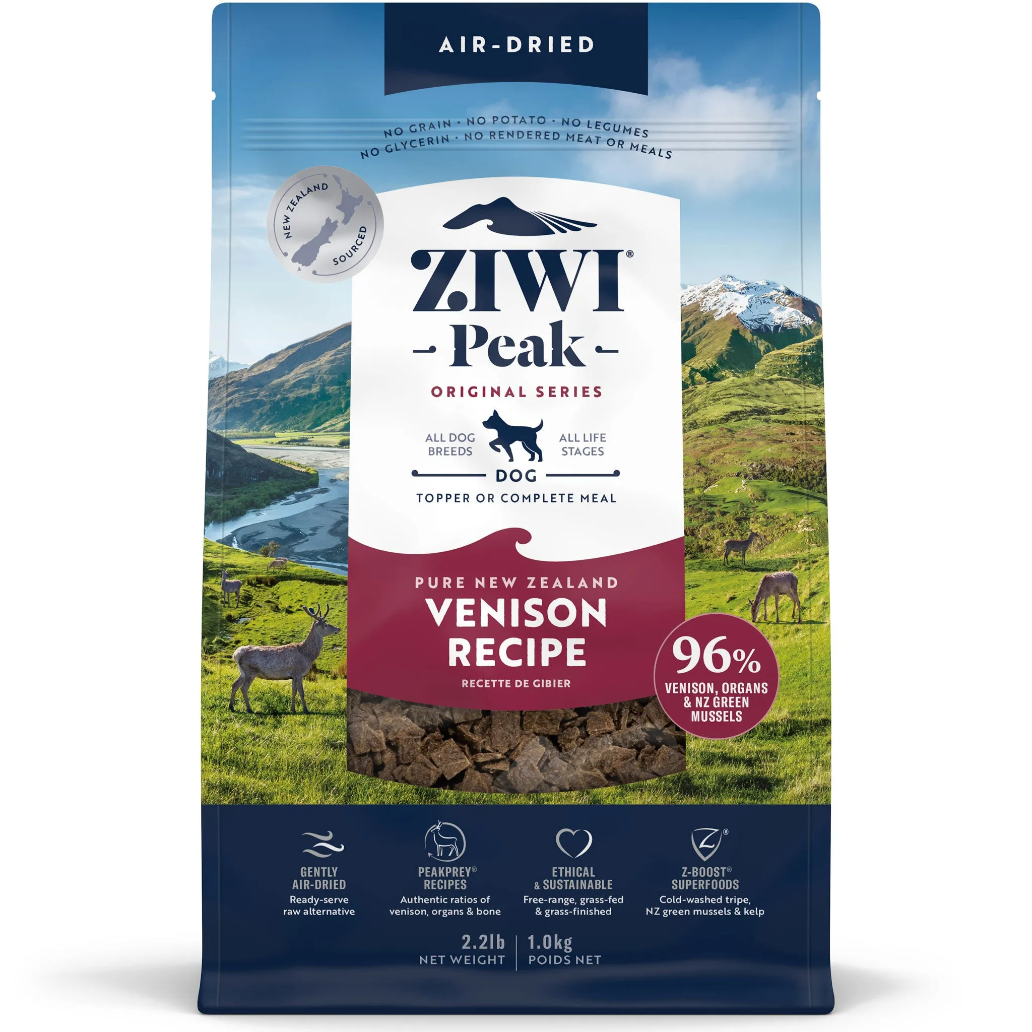 ZIWI Air-Dried Venison Dog Food