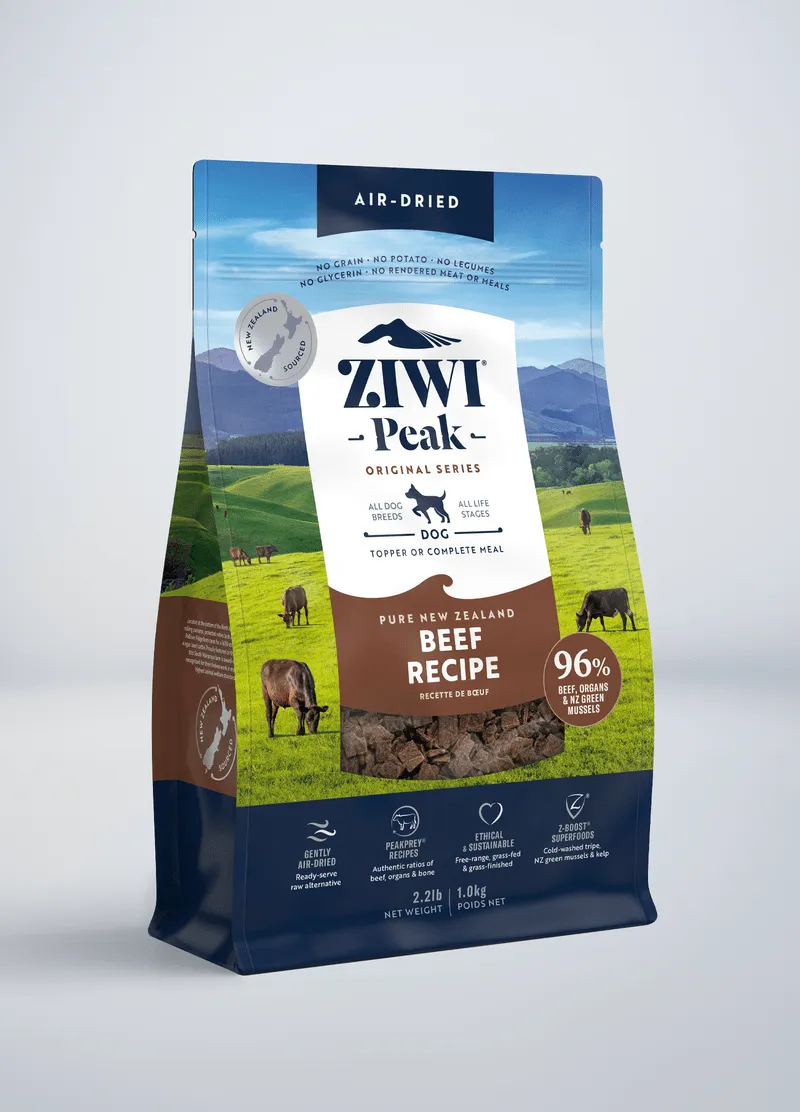 ZIWI Peak Grain Free Air-Dried Beef Recipe Dry Dog Food