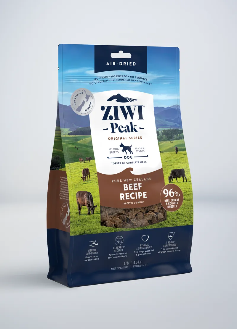 ZIWI Peak Grain Free Air-Dried Beef Recipe Dry Dog Food