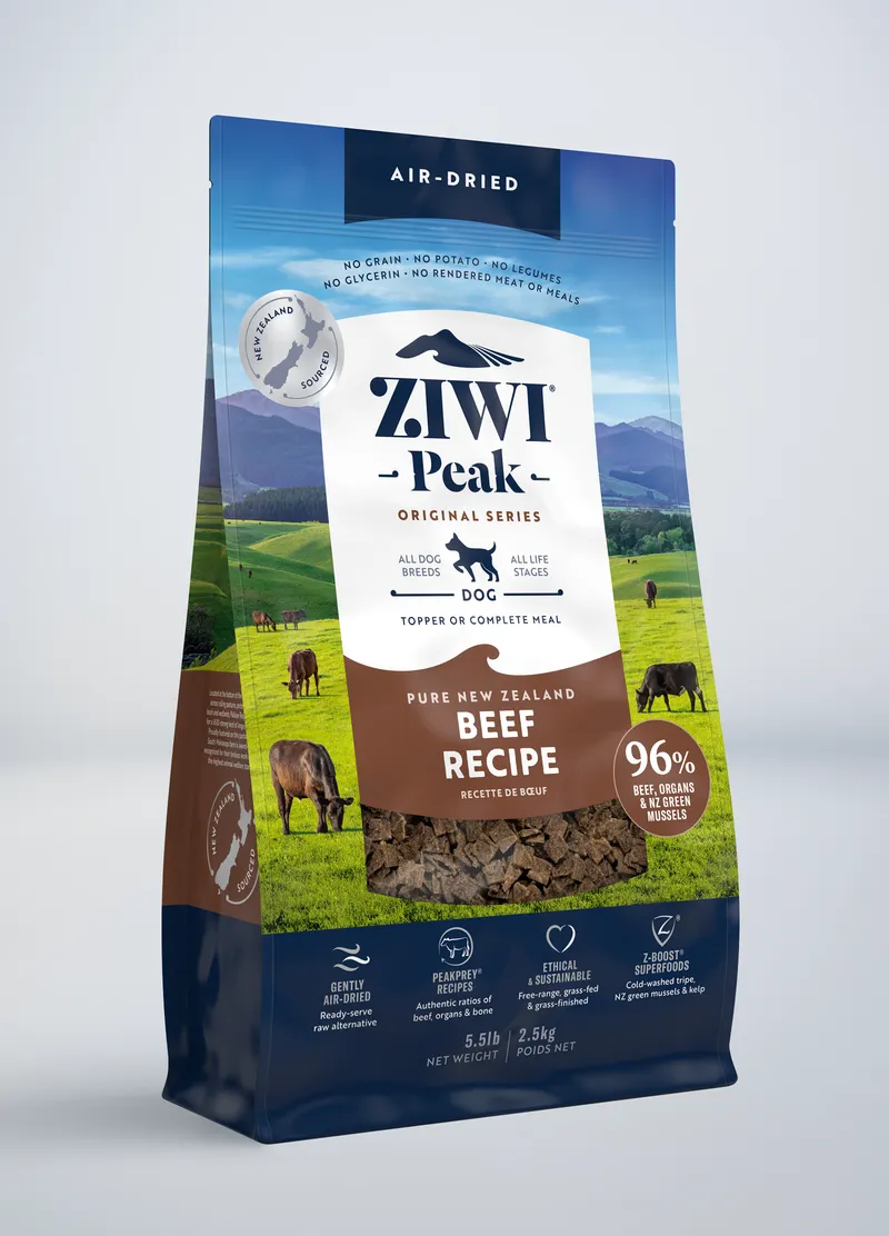 ZIWI Peak Grain Free Air-Dried Beef Recipe Dry Dog Food
