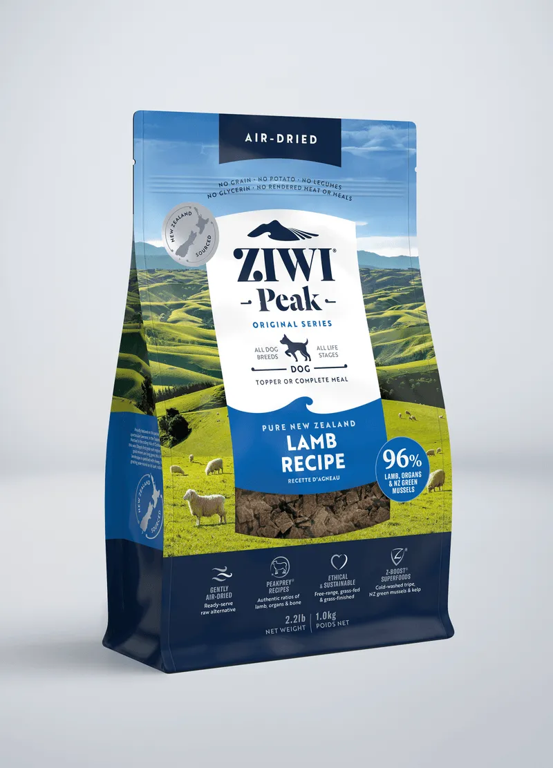ZIWI Peak Grain Free Air-Dried Lamb Recipe Dry Dog Food