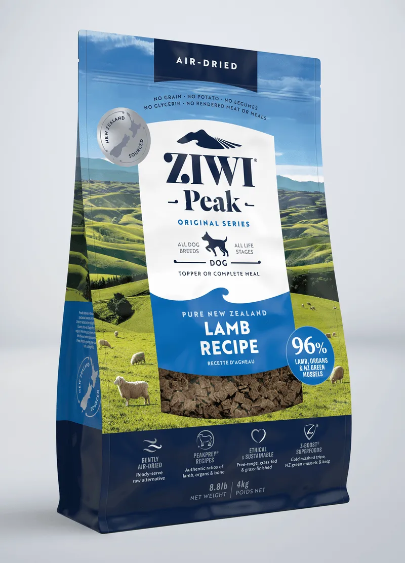 ZIWI Peak Grain Free Air-Dried Lamb Recipe Dry Dog Food