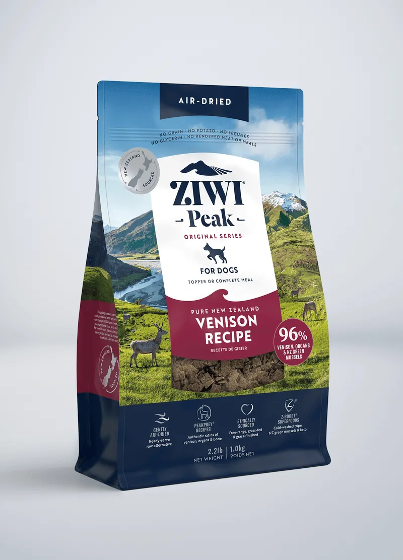 ZIWI Peak Grain Free Air-Dried Venison Recipe Dry Dog Food