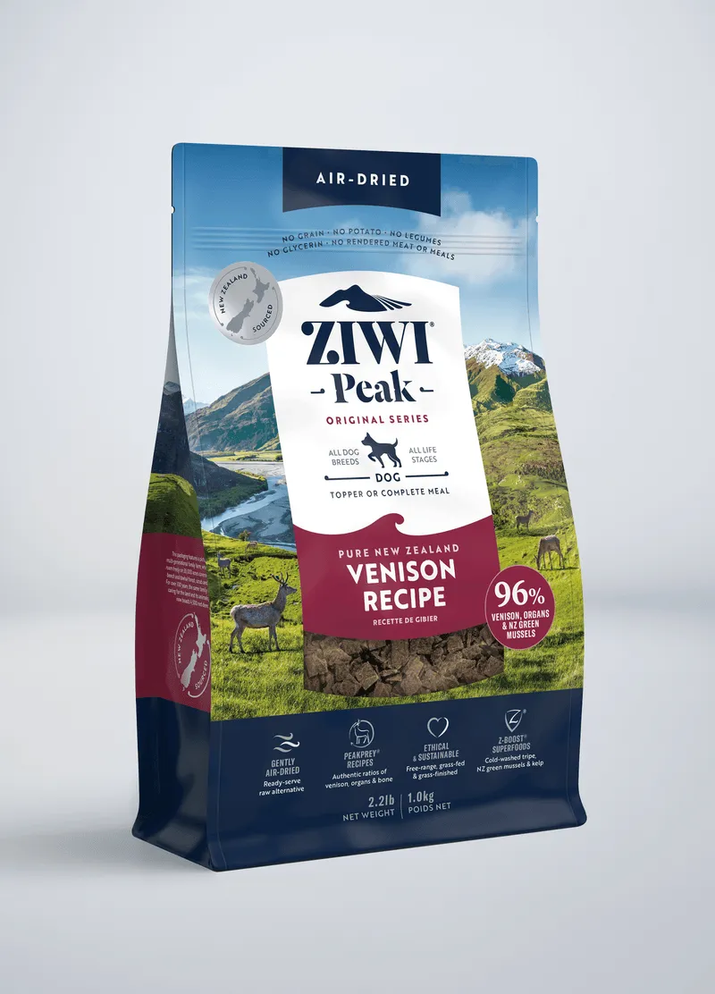 ZIWI Peak Grain Free Air-Dried Venison Recipe Dry Dog Food