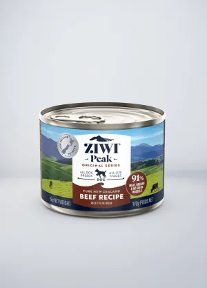 ZIWI Peak Grain Free Beef Recipe Canned Dog Food