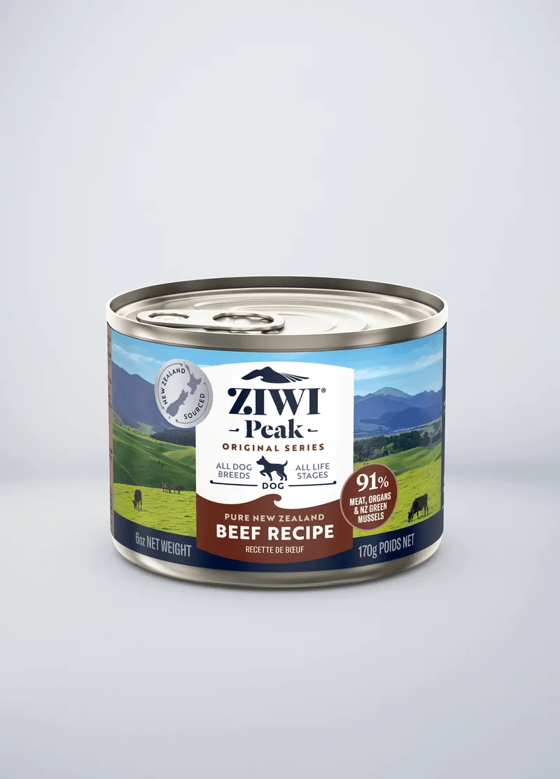 ZIWI Peak Grain Free Beef Recipe Canned Dog Food