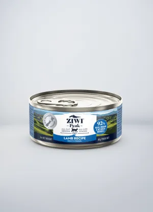 ZIWI Peak Grain Free Lamb Recipe Canned Cat Food