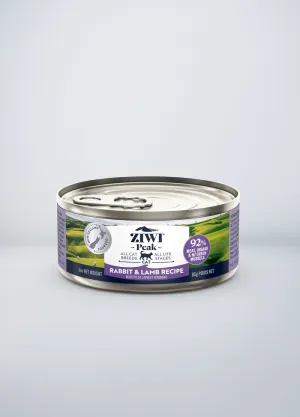 ZIWI Peak Grain Free Rabbit & Lamb Recipe Canned Cat Food