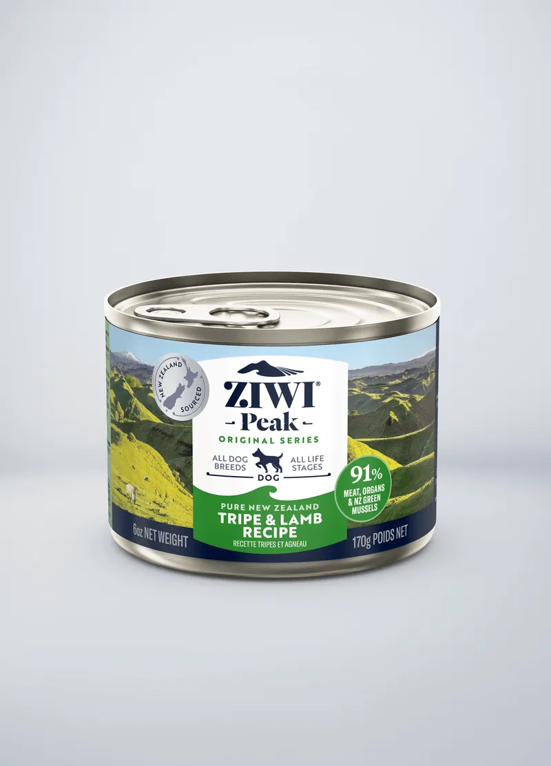 ZIWI Peak Grain Free Tripe & Lamb Recipe Canned Dog Food